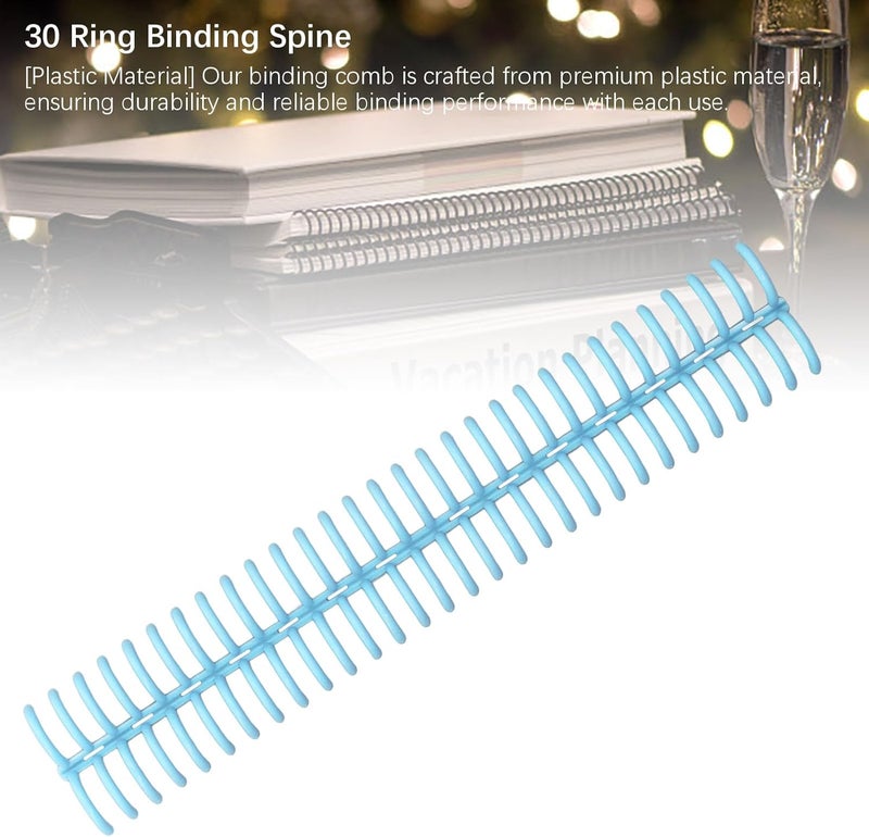 Fast & slow shipment compatible 10 Pcs Binding Spines Comb Binding Spines, 30 Rings Plastic Loose Leaf Binding Combs, Customizable Length Spiral Book Holding Up to 150 Sheets of 70Gsm Paper, for A4 B5 Minimal design Budget global standard quality Reliable daily use design Set product combo compatible Transit & use compatible Heat resistant Global sizing options Intercity storage hub Easy daily handling design Timely planned dispatch Fast warehouse picking All condition resistant crafted quality Ready-to-ship local stock Global upgraded practical design Modern color selections Proper storage environment Market multi-use trusted quality Ready goods scheduled ship Fixed & portable compatible Connectable modular Modern versatile shape Pop-area nearby warehouse Budget friendly premium quality Classic modern blend design - Image 2