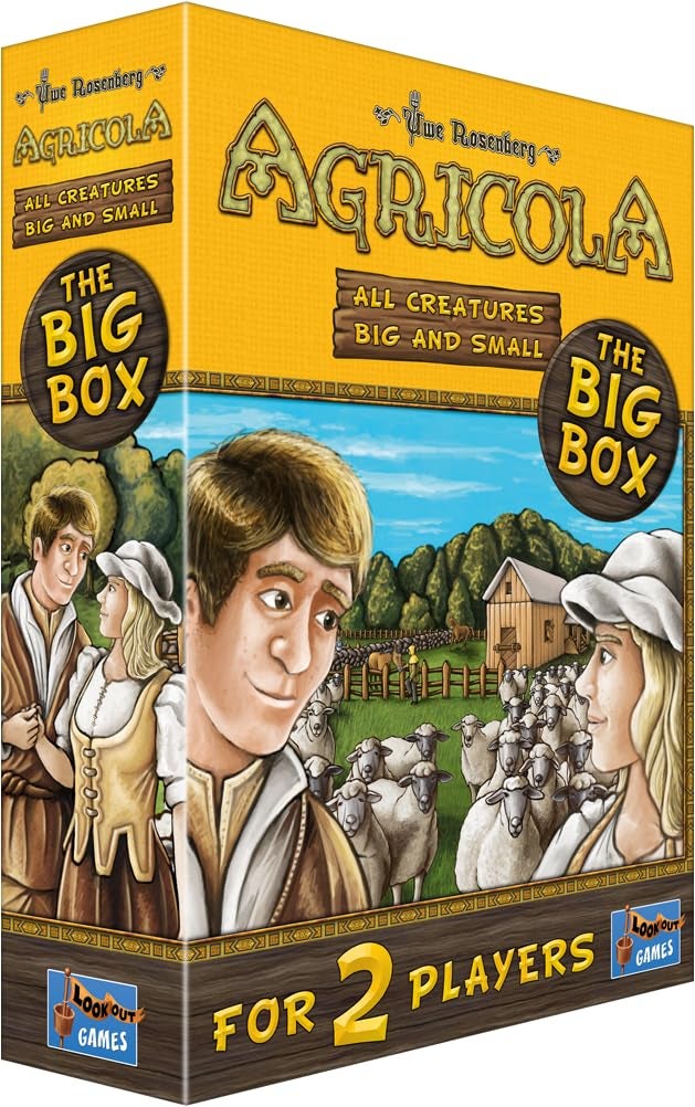 Lookout Agricola All Creatures Big and Small The Big Box Farming Game Strategy Game for Adults and Kids Family Board Game Ages 10 2 Players Average Playtime 30 Minutes Made by Lookout Games - Image 3