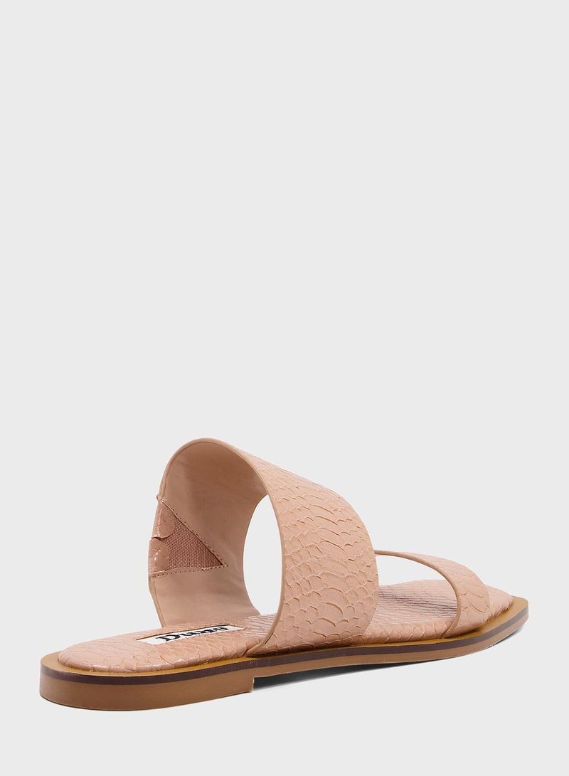 ديون لندن صنادل لوانا المسطحة - Image 3