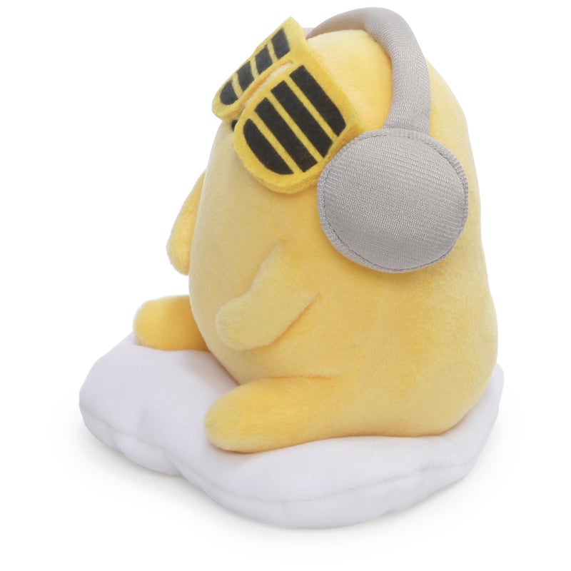 GUND Sanrio Gudetama The Lazy Egg Plush Toy, Gudetama with Sunglasses, Stuffed Animal for Ages 1 and Up, Yellow, 5â€ - Image 3