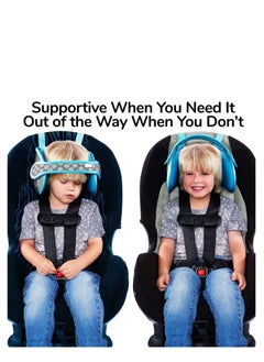 Y&D DMG Adjustable Headrest Strap, Car Sleeping Pillow, Seat Neck Support, Child Headrest, Head Protection Sleeping, Detachable Travel Pillow for Kids Adults  - Image 2