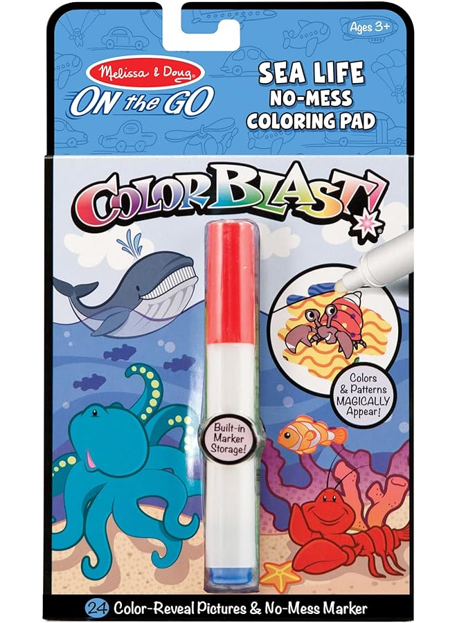 Melissa & Doug And Colorblast Sea Life - Image 1