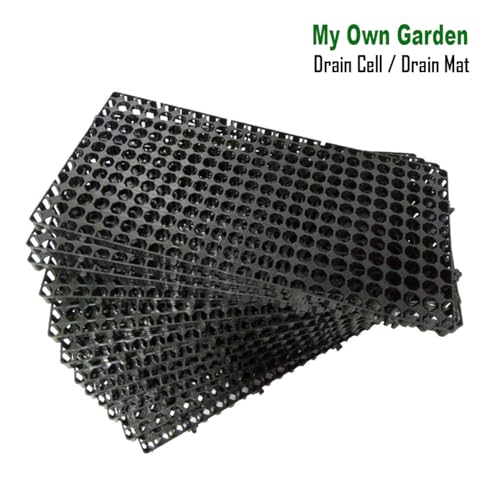 MyOwnGarden حصيرة تصريف مائية MyOwnGarden (20 مم) عبوة من 6 للحديقة على السطح/المطبخ، في الهواء الطلق | خلايا تصريف مائية بولي بروبيلين متينة للغاية (عبوة من 6) مقاومة للأشعة فوق البنفسجية - Image 2