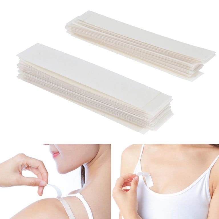 SHAPERX SHAPERX DoubleSided Fashion Tape Invisible Tape for Clothes Skin Clear Tape for Women Clothing and Body All Day Strength Tape Adhesive Pack of 72  - Image 2