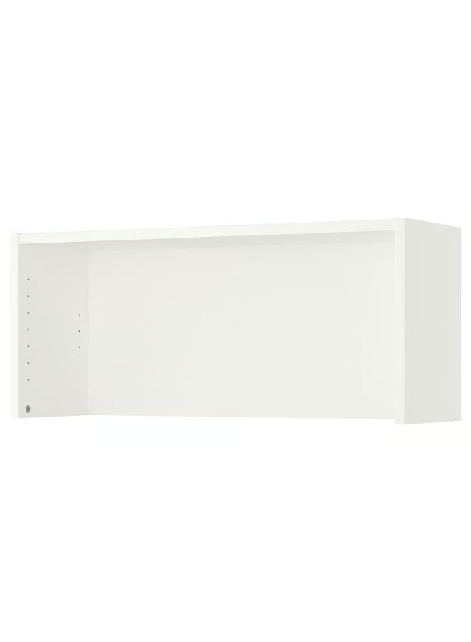 wall Cabinet Frame White 80x28x35 cm