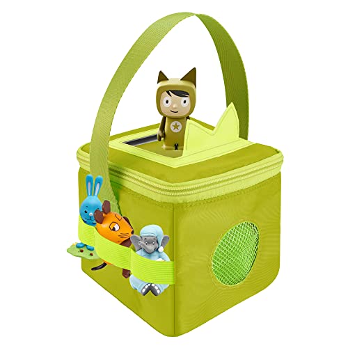 Annmore Bag for Toniebox and Figures Cover for Tonie Ears Case for Toniebox, Green - Image 1