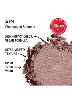 Urban Decay ظلال العيون المدمجة 24/7 - حائزة على جوائز ومكياج عيون يدوم حتى 12 ساعة - ألوان متعددة الصبغة - تركيبة نباتية - Sin (شامبانيا لامعة)  - Image 3