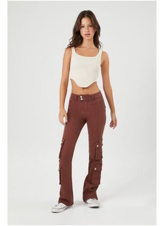 FOREVER 21 Twill Flare Cargo Pants  - Image 5
