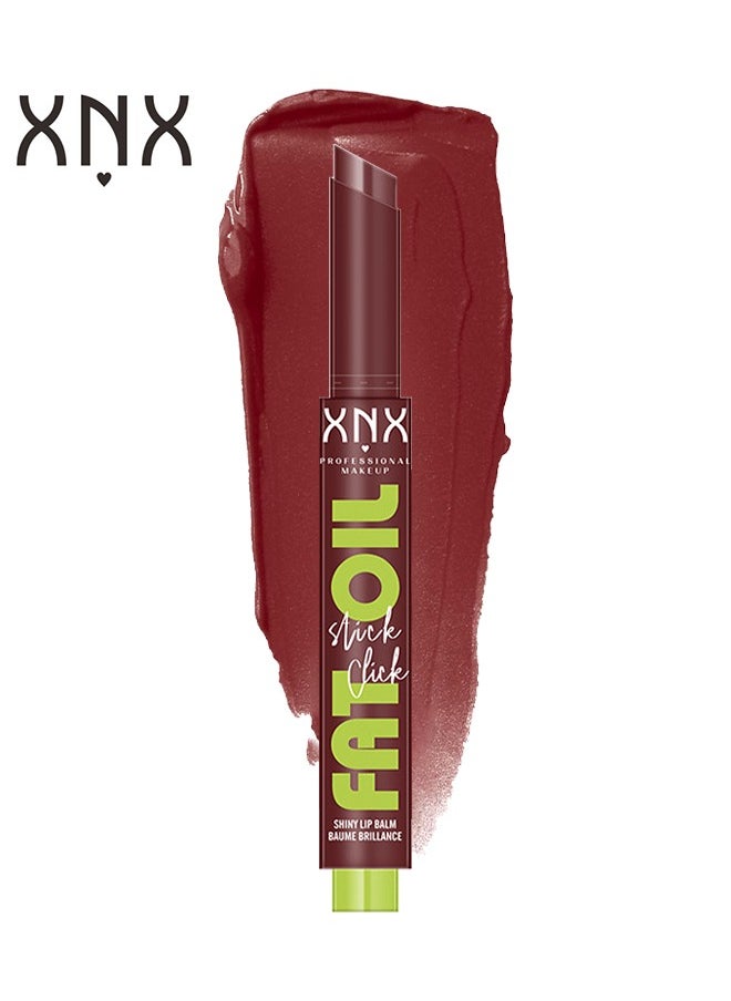 XNX Fat Oil Slick Click Shiny Lip Balm, Lightweight Buildable Formula, Longlasting Hydrating Non Sticky Lipgloss  - Image 1
