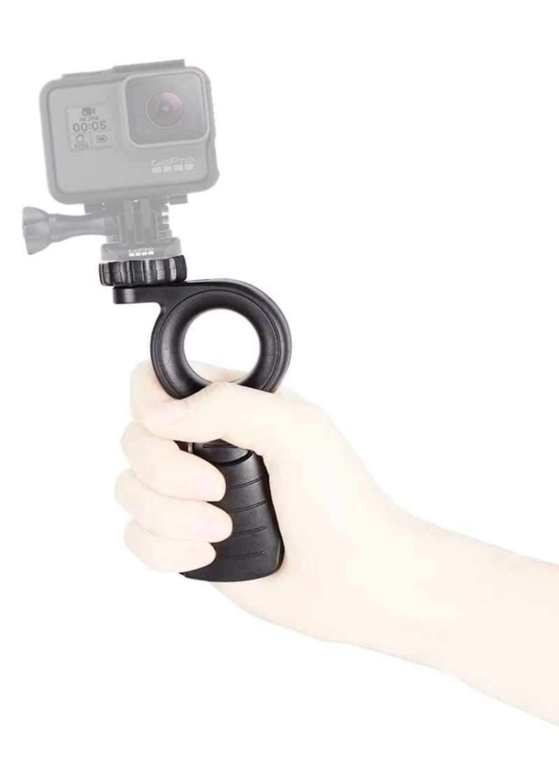 SYOSI - Mobile Handheld Stand, Mobile Video Shooting Desktop Stand, Selfie Stick Action Camera Accessories, Free Rotating Tripod 1/4 Gimbal Stabilizer Accessories for Smartphone for Sony for Canon - Image 1