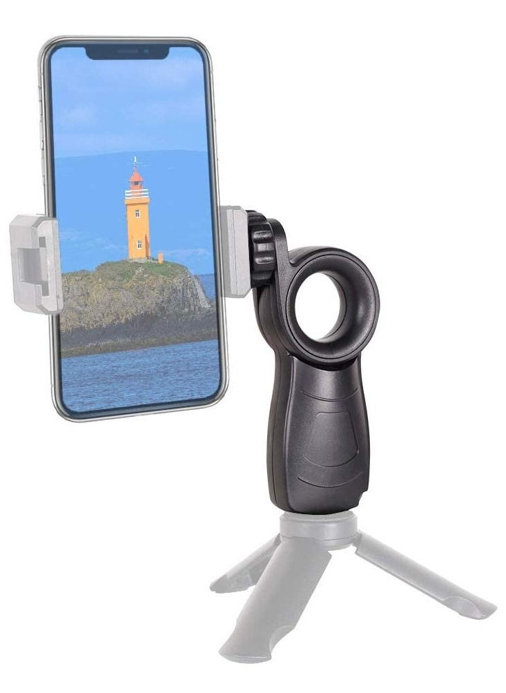 SYOSI - Mobile Handheld Stand, Mobile Video Shooting Desktop Stand, Selfie Stick Action Camera Accessories, Free Rotating Tripod 1/4 Gimbal Stabilizer Accessories for Smartphone for Sony for Canon - Image 1