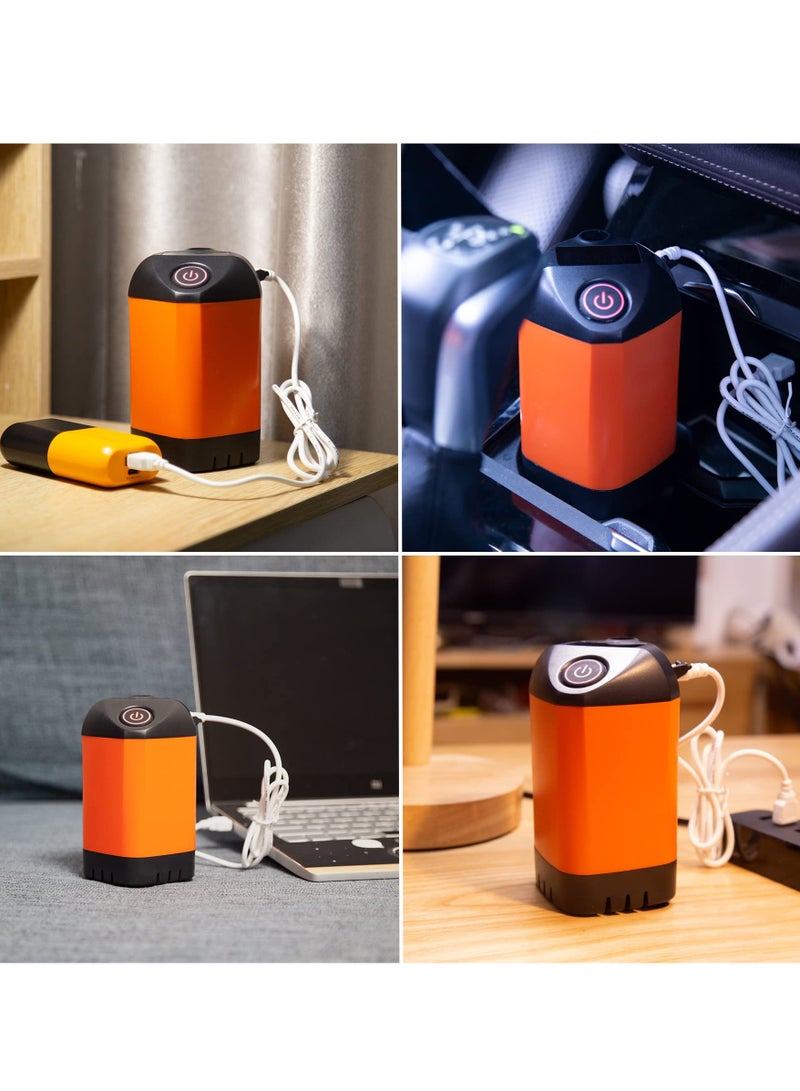 SYOSI Portable Shower for Camping, Outdoor Camp Shower Pump, Smart LED Temperature Digital Display, 4800mah Battery, Electric Rechargeable Portable Hot Shower for Camping, Hiking, Traveling - Image 5