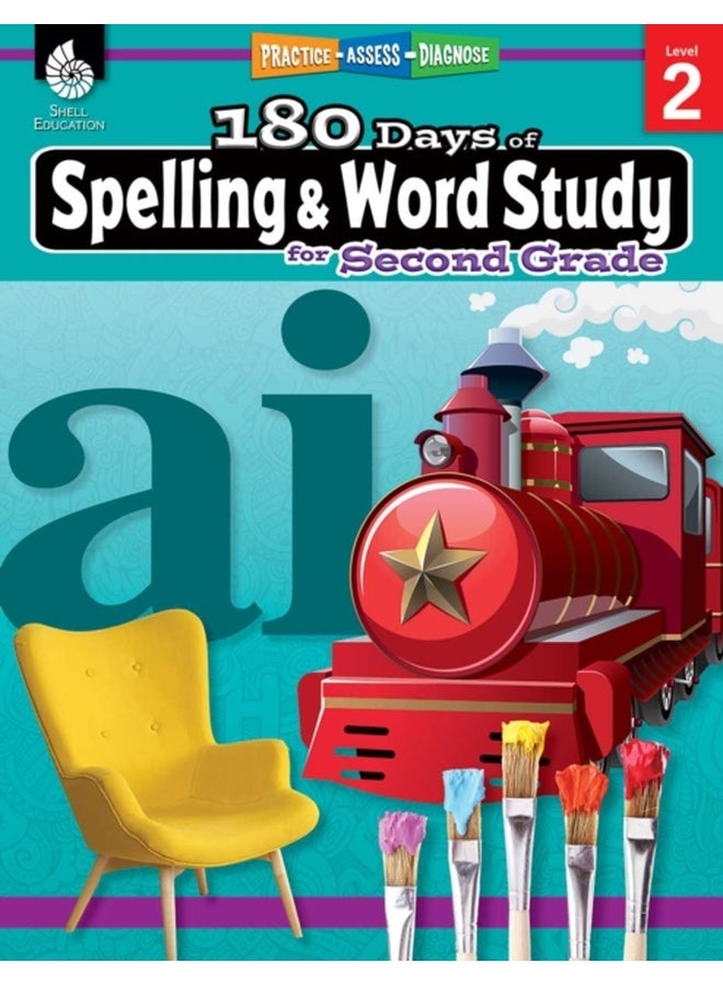 180 Days(tm) Spelling and Word Study for Second Grade: Practice, Assess, Diagnose