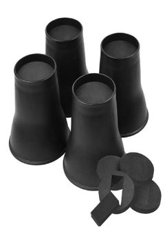 BTSD-home BTSD-home Bed Risers 6 Inch Heavy Duty Adjustable Table Risers Suitable for Sofas, Couches, TV Stands and Chairs (4 Pack, Round)  - Image 3