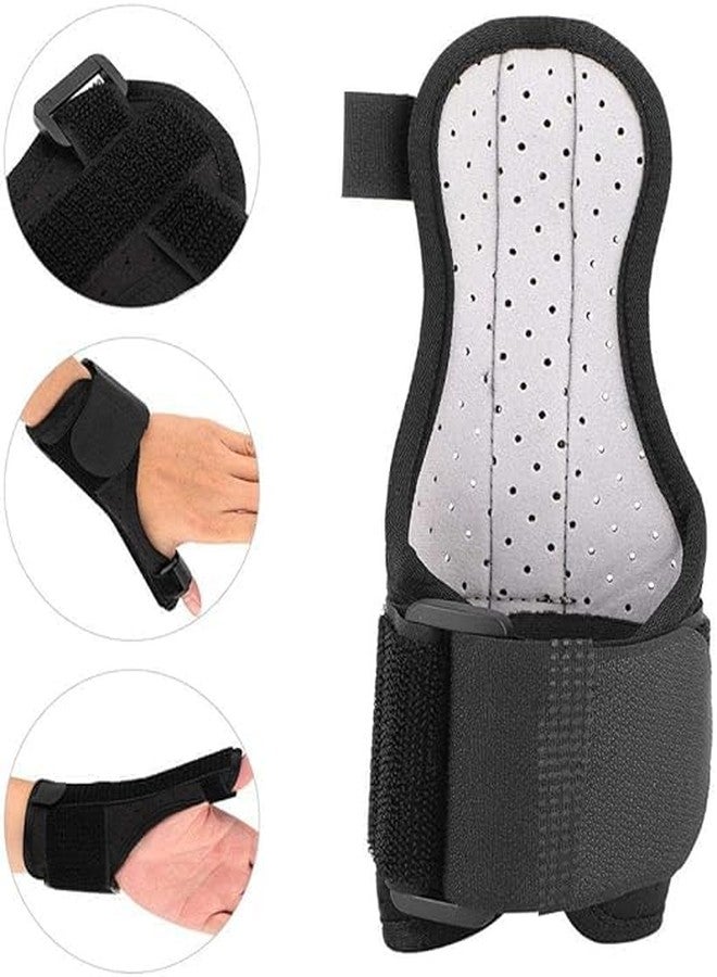 VALUEVIBES Thumb protection sleeve, Thumb Brace for Women and Men,Thumb & Wrist Stabilizer Splint for Thumb, Finger Support Splints for Pain Relief, Hand Brace Comfort and Cool (Black) - Image 3