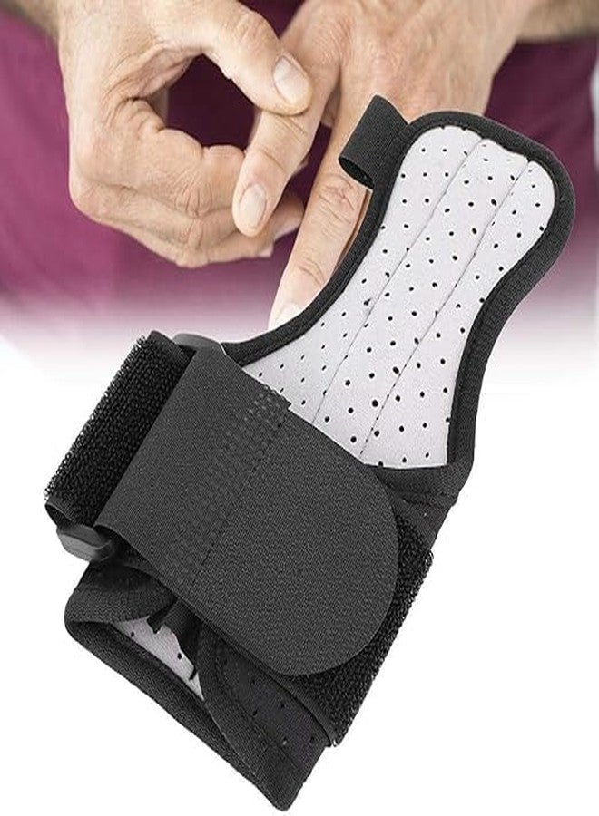 VALUEVIBES Thumb protection sleeve, Thumb Brace for Women and Men,Thumb & Wrist Stabilizer Splint for Thumb, Finger Support Splints for Pain Relief, Hand Brace Comfort and Cool (Black) - Image 4