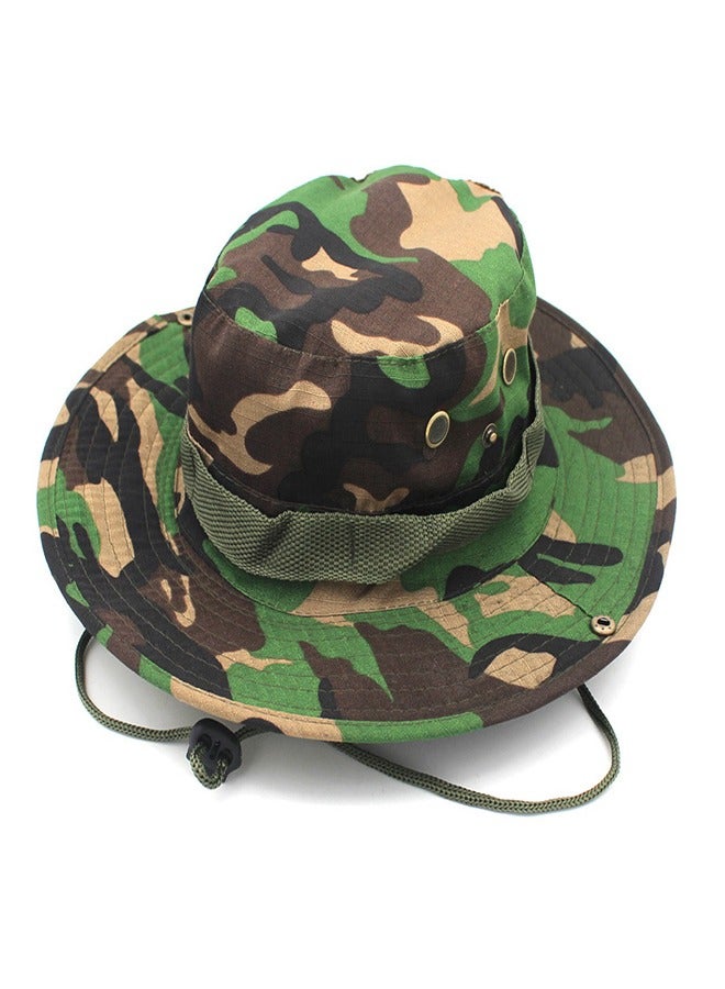 Loquat Outdoor Camping Camo Sunscreen Hat N - Image 3