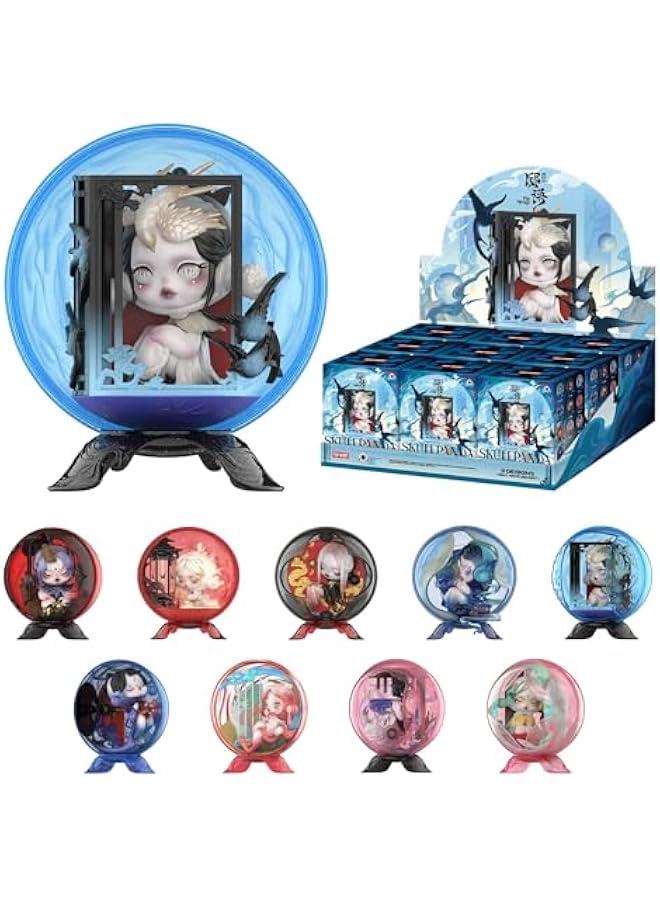 Arabest SKULLPANDA The Mirage Series Figures Blind Box Figures, Random Design Mystery Toys for Modern Home Decor, Collectible Toy Set for Desk Accessories, Whole Set  - Image 1