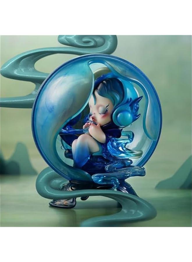 Arabest SKULLPANDA The Mirage Series Figures Blind Box Figures, Random Design Mystery Toys for Modern Home Decor, Collectible Toy Set for Desk Accessories, Whole Set  - Image 4
