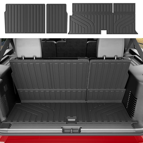 xipoqix 78 Seats Cargo Mat Compatible with 20032017 Ford Expedition Lincoln Navigator 3rd Row Backrest Mat TPE Replacement for 20032017 Ford Expedition Accessories Trunk Mat3rd Row Backrest Mats - Image 1