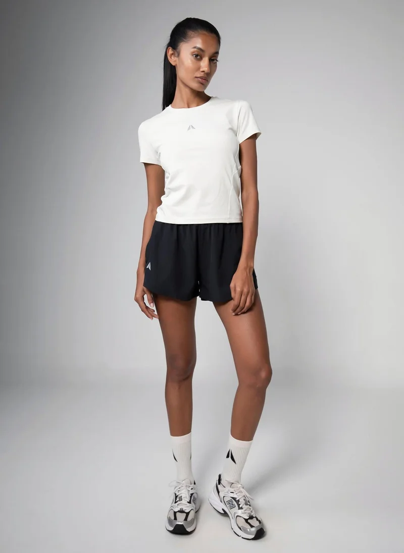Aora  Aora Women's Basic Training Tee – Lightweight, Durable, Sustainably Made – Black for Women | Best Price UAE