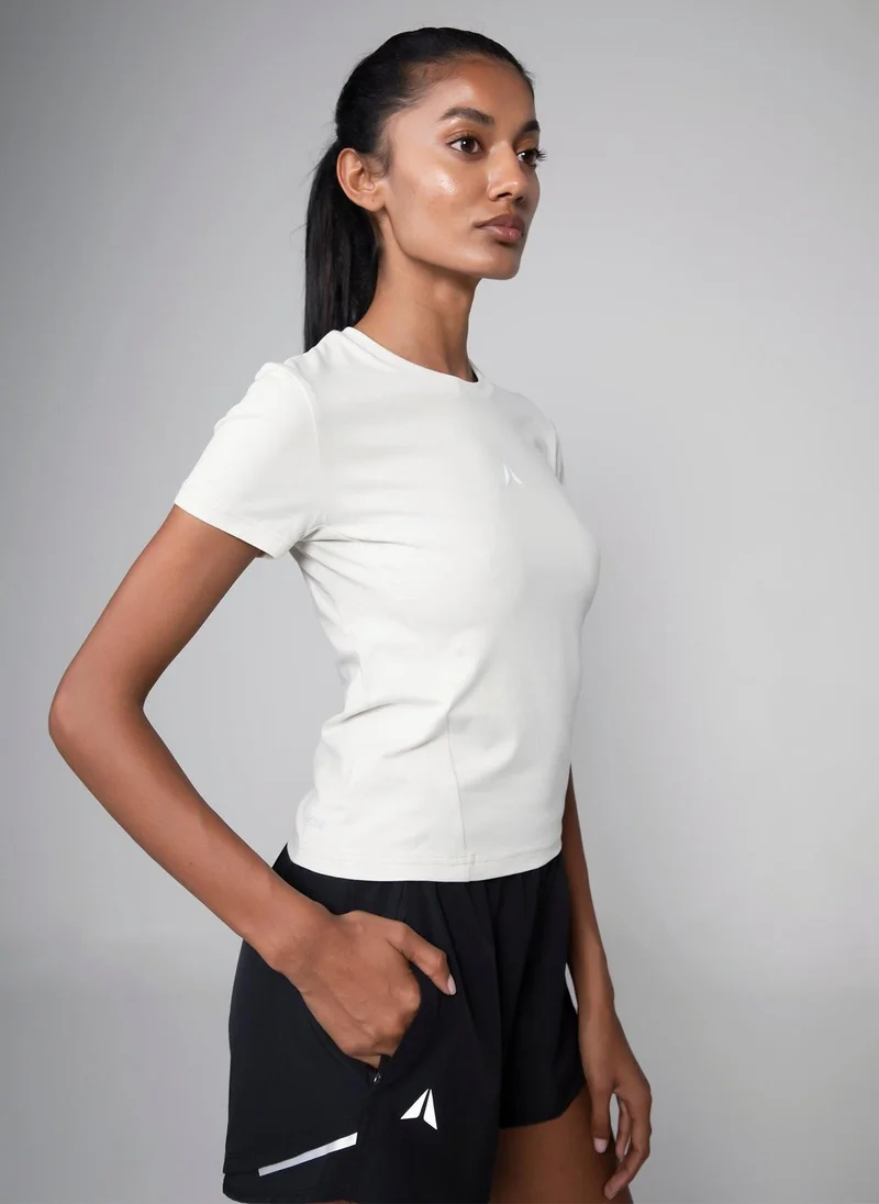 Aora  Aora Women's Basic Training Tee – Lightweight, Durable, Sustainably Made – Black for Women | Best Price UAE