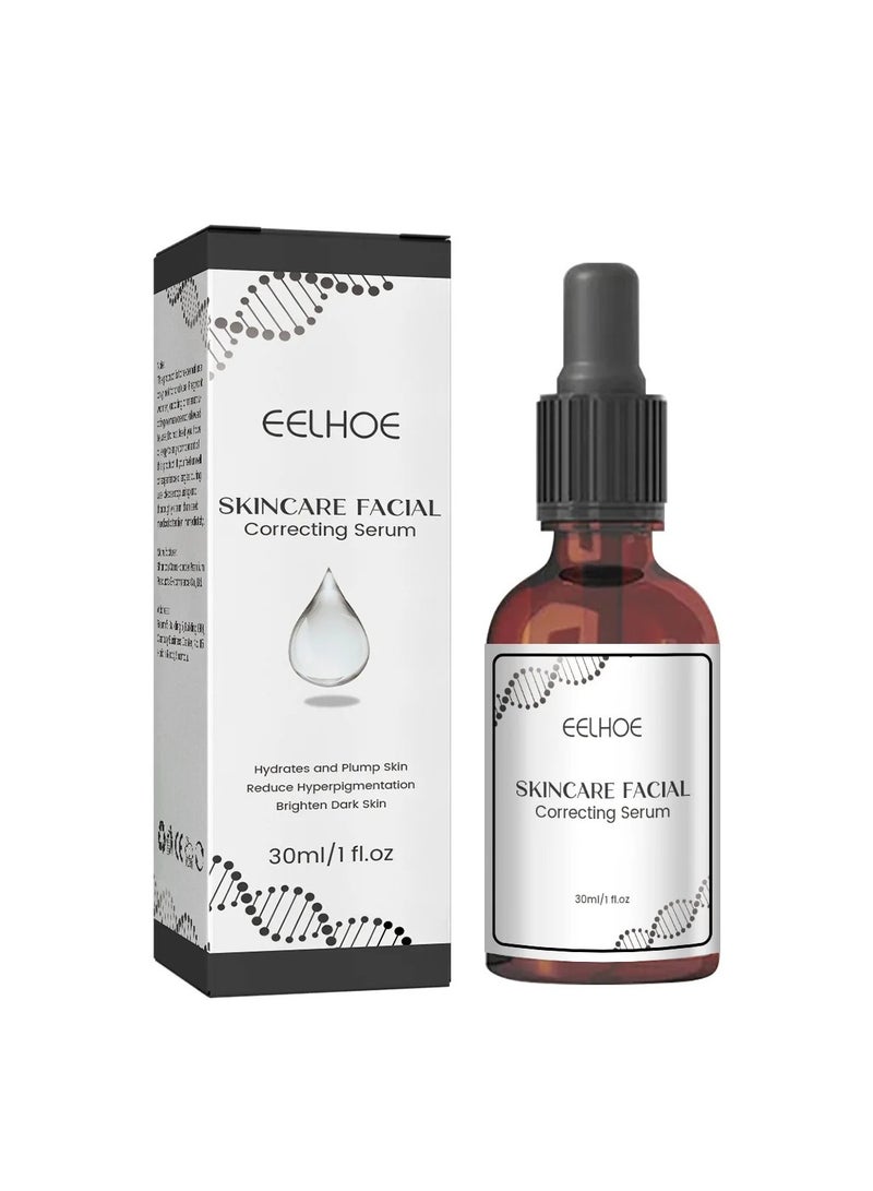 EELHOE Face Essence, Melanin Correcting Facial Serum, Dark Spot Correcting Glow Serum, Niacinamide Whitening Moisturizing Face Essence For Whitening Freckles, Chloasma And Melanin - Image 1