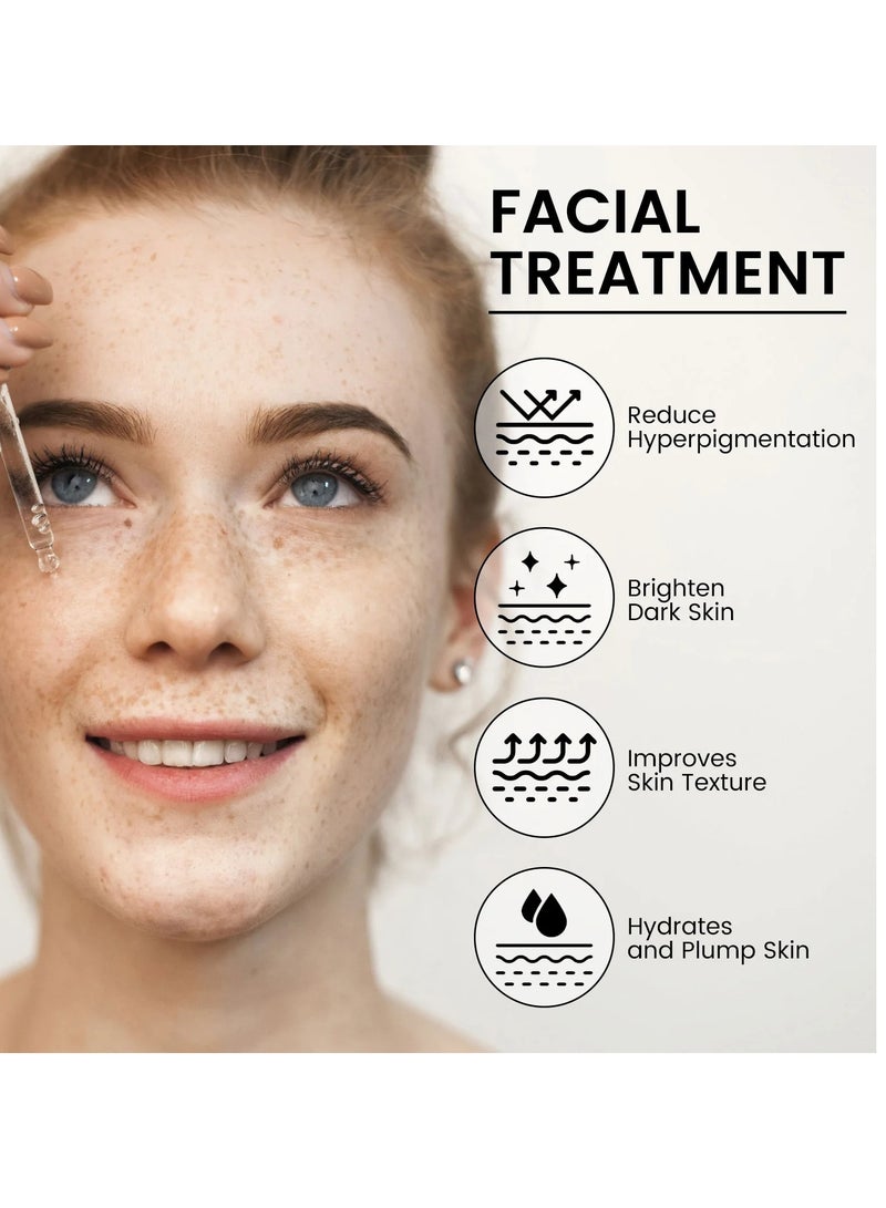 EELHOE Face Essence, Melanin Correcting Facial Serum, Dark Spot Correcting Glow Serum, Niacinamide Whitening Moisturizing Face Essence For Whitening Freckles, Chloasma And Melanin - Image 3