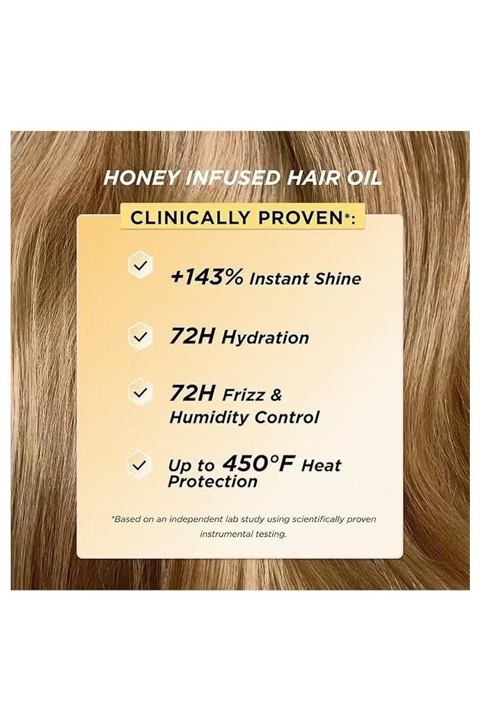 جيسو زيت الشعر المضخم بالعسل، نيجين ميرساليهي، 20 مل 0.7 أوقية، زيت الشعر الحساس المغني - Image 3