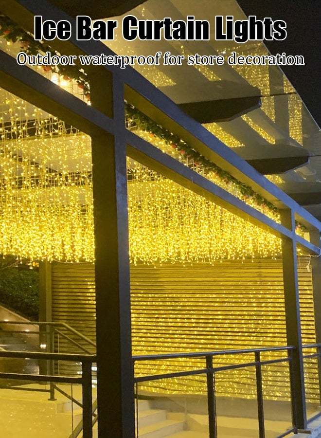 A 10-meter-long string of LED small color lights in 8 patterns, star-shaped multi-color lights, colored star lights, outdoor household Christmas and Spring Festival decorative lights, applicable for Halloween, Christmas, wedding decorative light strings - Image 5