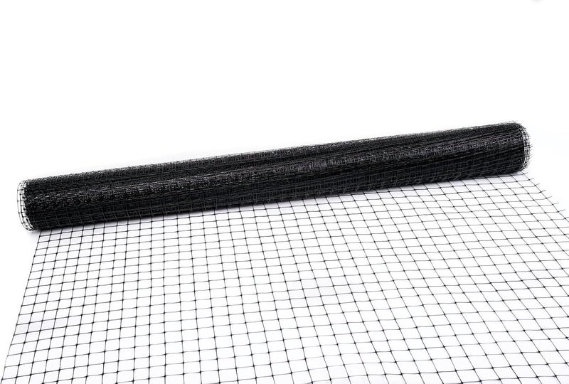 Tenax Pet Fence CFlex Barrier Reinforced Edge 4x330 Black - Image 1
