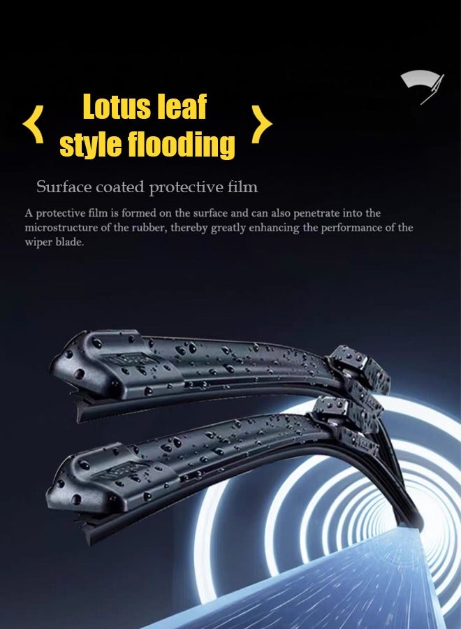 Generic Wiper, suitable for Tesla Model 3 2024-2025 model, seamless fit, silent wiper, wiper blade.  - Image 5