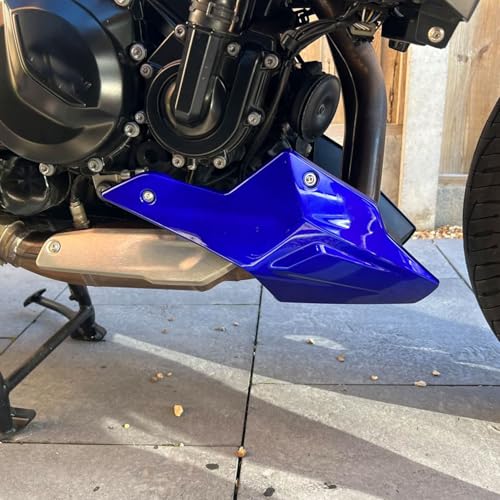 Midimttop Motorcycle Accessories for BMW F900R F900XR 20202024 Belly Pan Protector Lower Engine Chassis Guard Skid Plate Spoiler F 900 R F 900 XR PartsBlue - Image 3