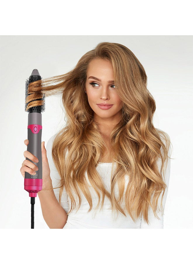 5 in 1 Hair Straightener Comb Hot Air Brush Hair Curler Hair Dryer Curling Wand Roller Beauty Styling Tools - Image 3