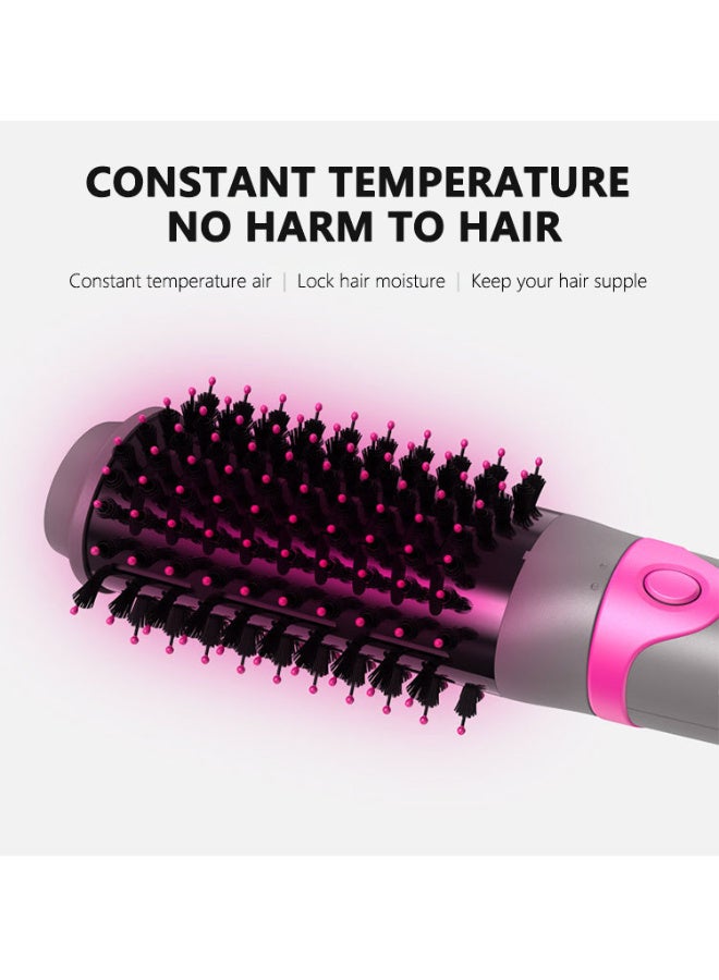 5 in 1 Hair Straightener Comb Hot Air Brush Hair Curler Hair Dryer Curling Wand Roller Beauty Styling Tools - Image 5