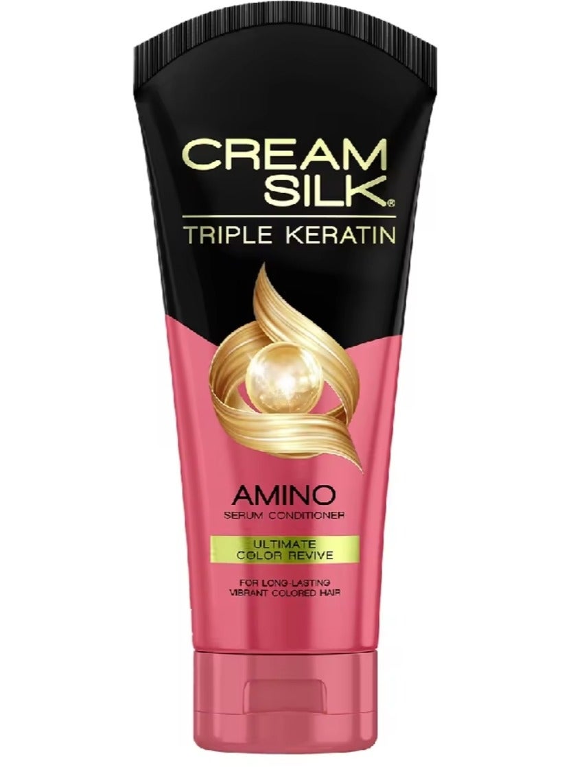 CREAM SILK KERATIN SERUM CONDITIONER 2本 Triple keratin serum conditioner ultimate hair fall defiance