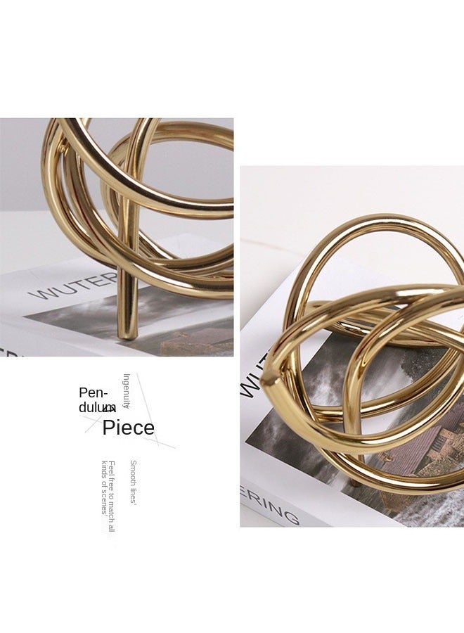 كيلا زينة معدنية عصرية للطاولات وغرف المعيشة - Image 3