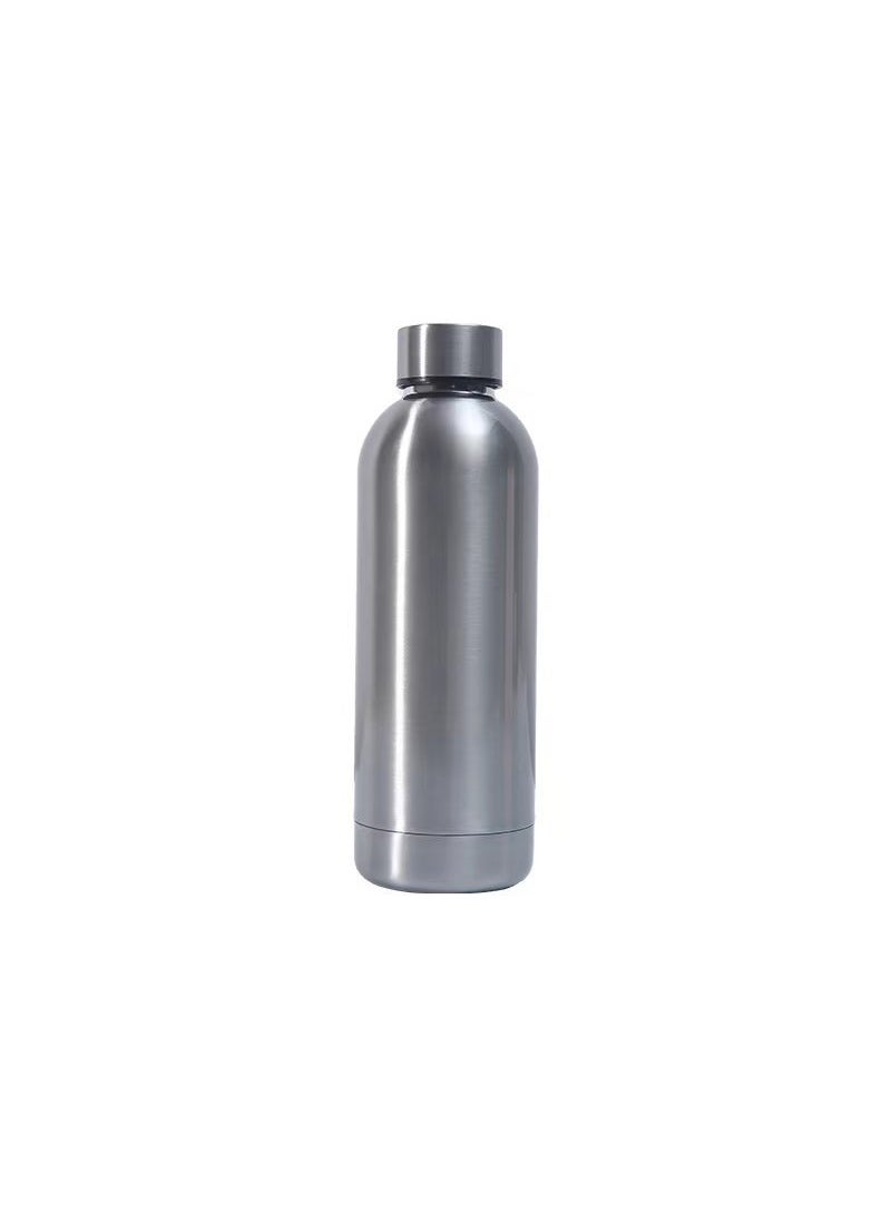 Insulated Mini Cola Bottle Stainless Steel Water Flask Stainless steel color 