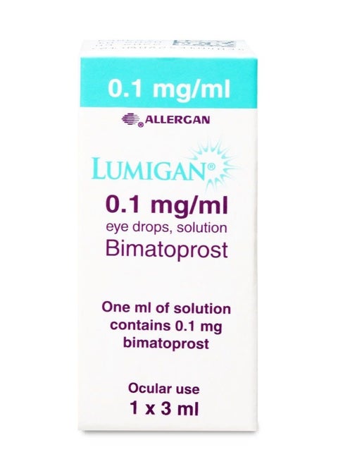 Lumigan 0.1 mg/ml Eye Drop 3 ml