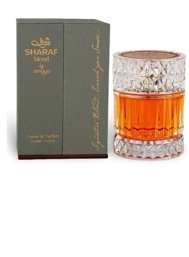 zimaya Zimaya Unisex Sharaf Blend Extrait de Parfum… 100ml - Image 1