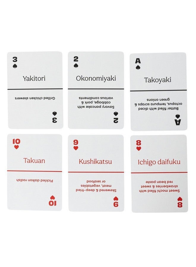 Lingo Japanese Street Food Playing Cards | Japanese Street Food Recipes & Tips Travel Flashcard Deck - Image 4