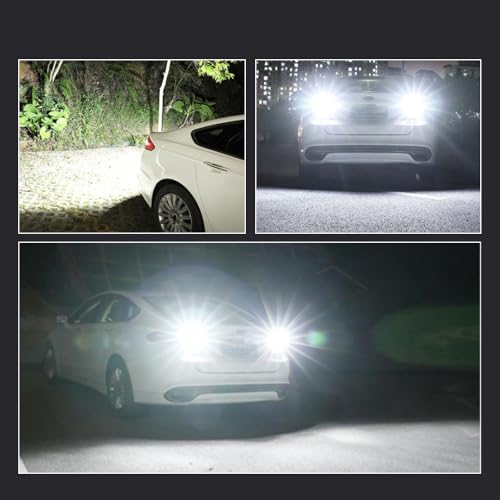 Automaze 1156 BA15S 180° Pin Canbus LED Car Bulbs – 87 LED Chips, 10W 870 LM, Backup Reverse Lights – Check Connector Before Ordering – 1-Year Warranty (White, Pack of 2) - Image 3