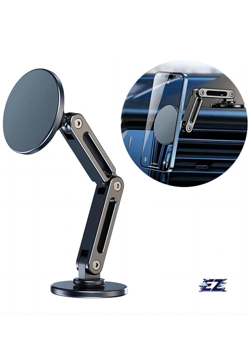ELTRAZONE "MagSafe Car Mount with Long Adjustable Arm – 360° Rotation Magnetic Phone Holder for All Phones" - Image 1
