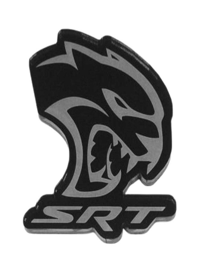 Dodge شعار مغناطيس دودج SRT هيلكات - 2.5" × 2.5" شعار أكريليك مقصوص للثلاجة أو صندوق الأدوات أو الخزانة - صنع في الولايات المتحدة الأمريكية