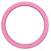LRITER Car Steering Wheel Cover NonSlip Silicone Material Multiple Color Choices Universal Auto Parts Steering Wheel Cover Suitable for Most Cars Pink - Image 2