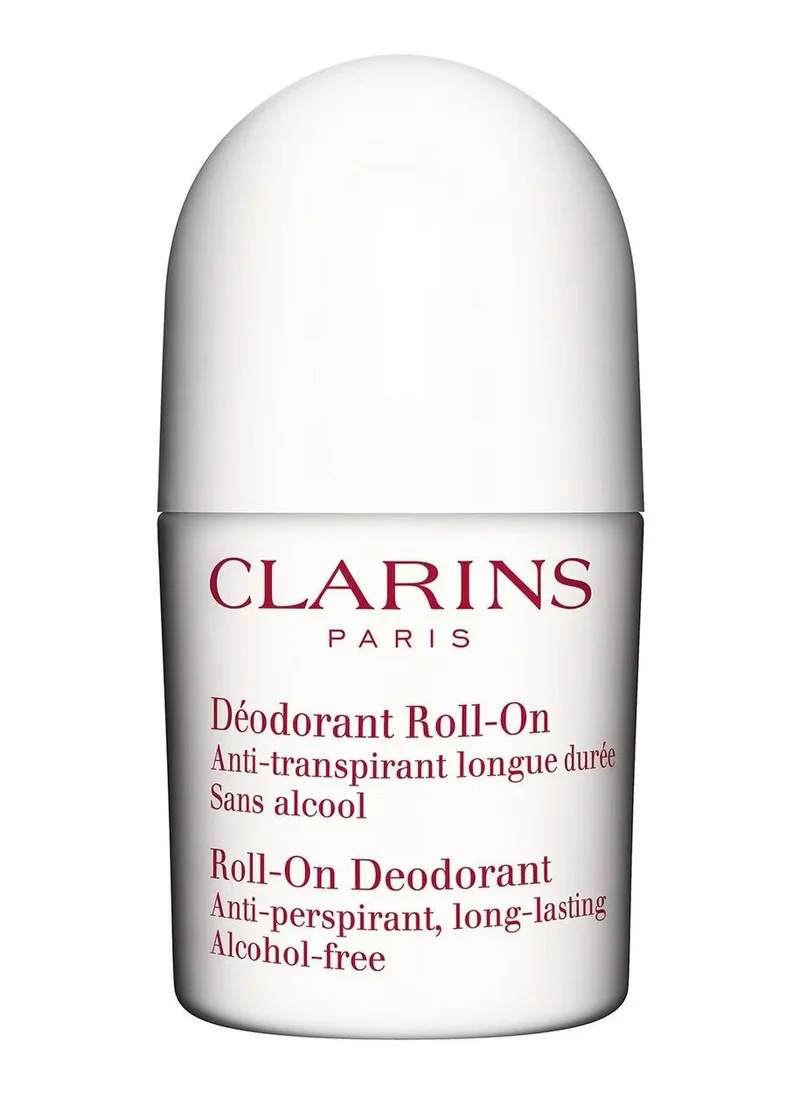 CLARINS Roll-On-Deodorant Anti-Perspirant, Long-Lasting Alcohol-Free 50ml