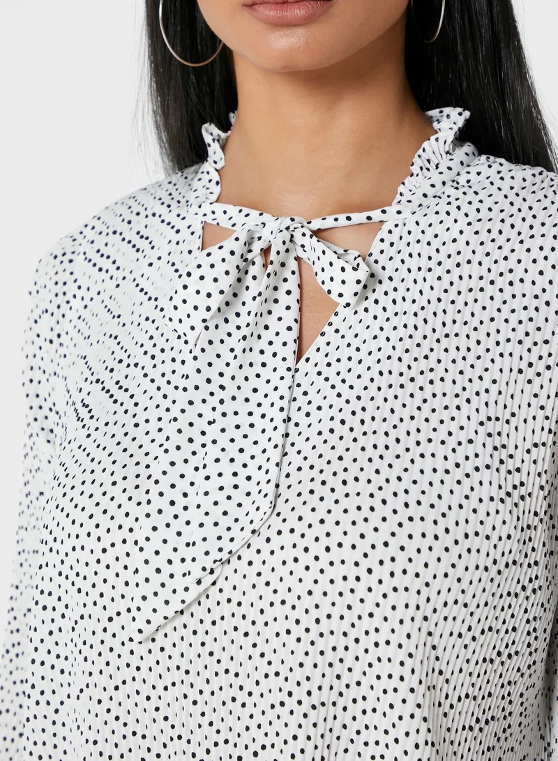 River Island Petite Ava Spot Dress