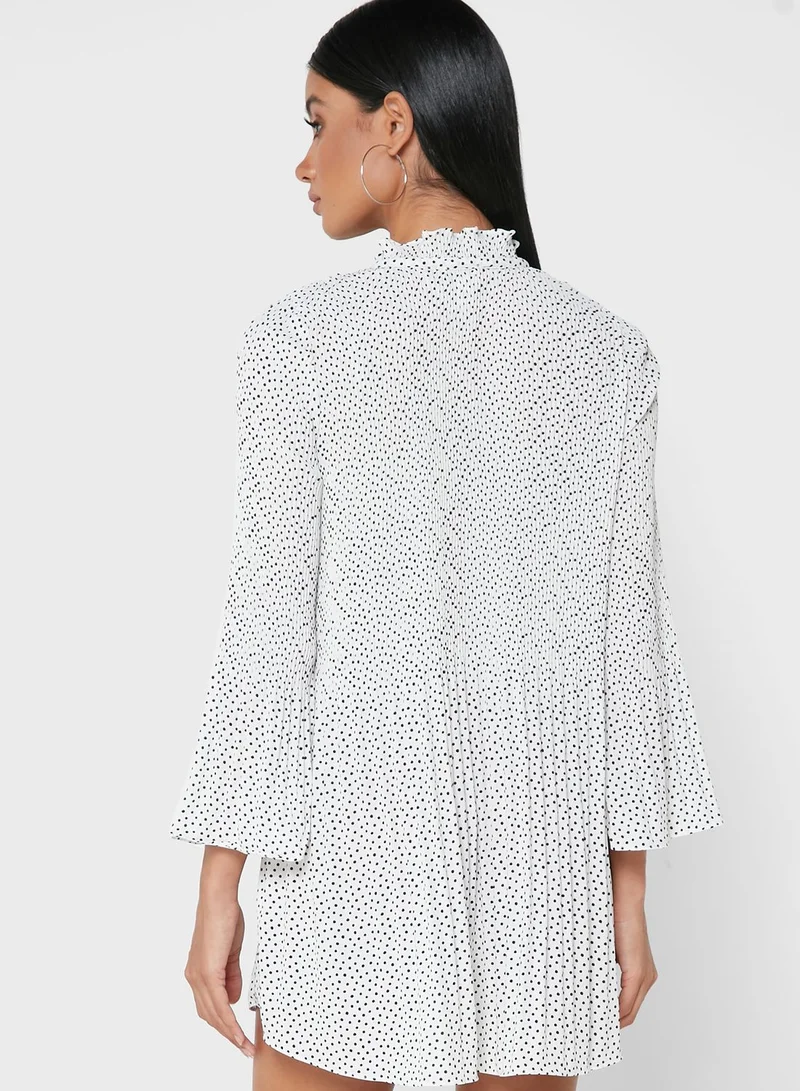 River Island Petite Ava Spot Dress