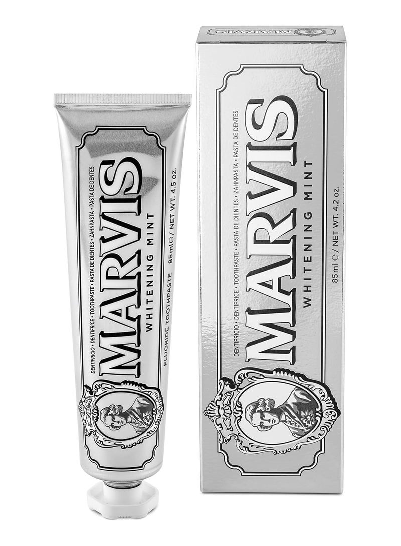مارفيس معجون أسنان مُبيّض بنكهة النعناع، 85 مل.