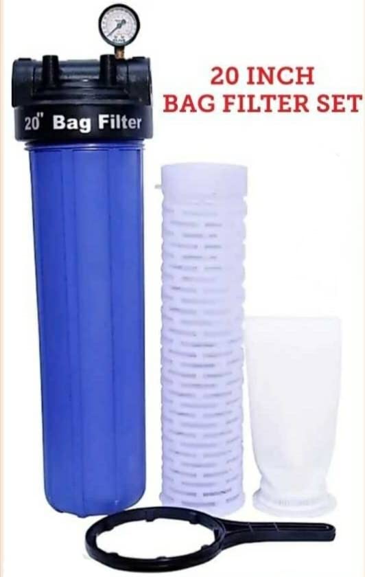 AQUALEX Pokar RO 5 Micron Sediment Water Filter Bag Suitable for 4 Dia 20 Length Aquarium Fish Tank Filter Sump Felt Sock Mesh Net Bag Micron Bore Water Filter 1 - Image 4